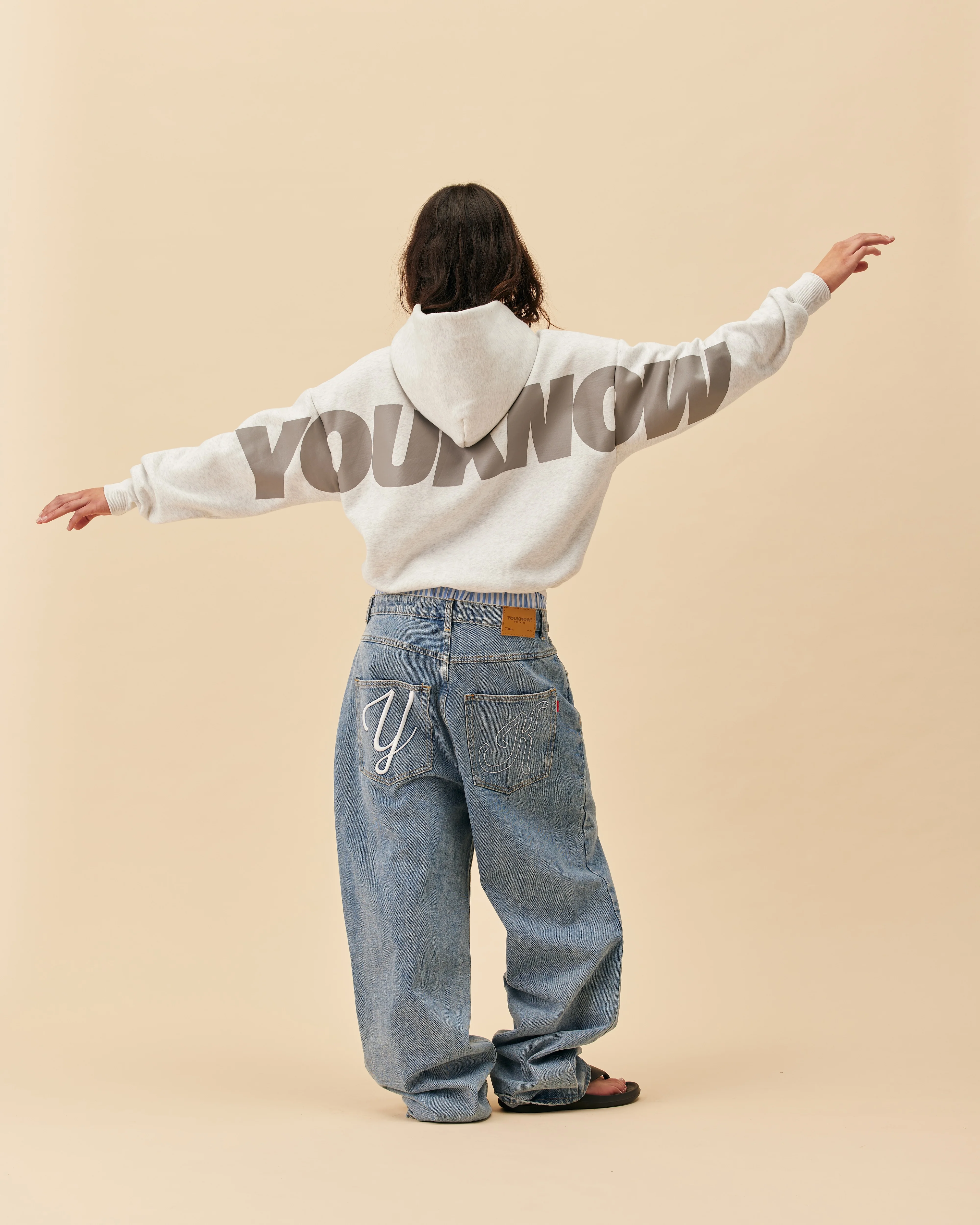 Big Back Hoodie | Chalk Dust