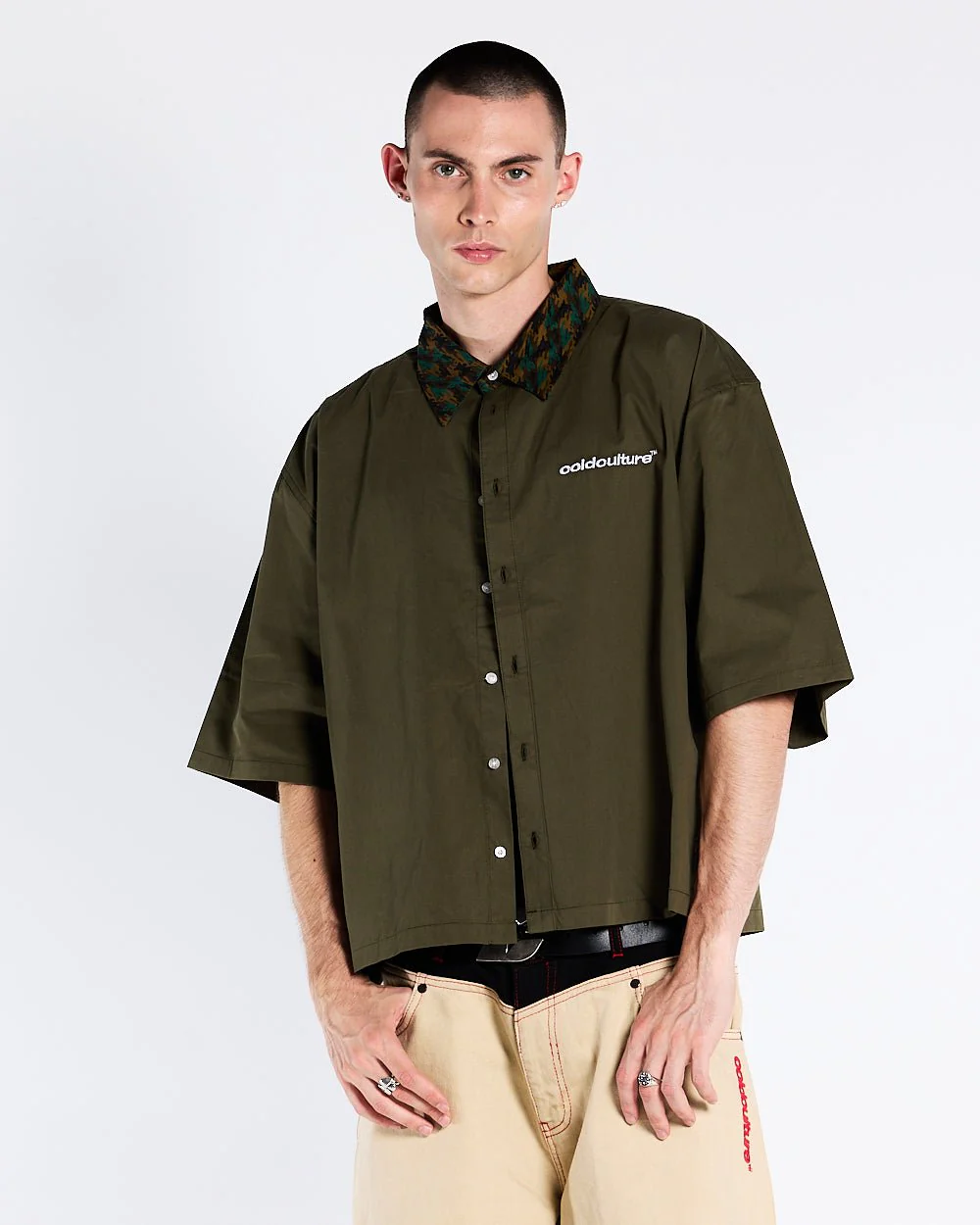 TERRA SHIRT CAPER GREEN