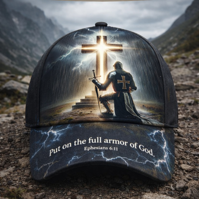 Christian Faith Art Print Casual Hat