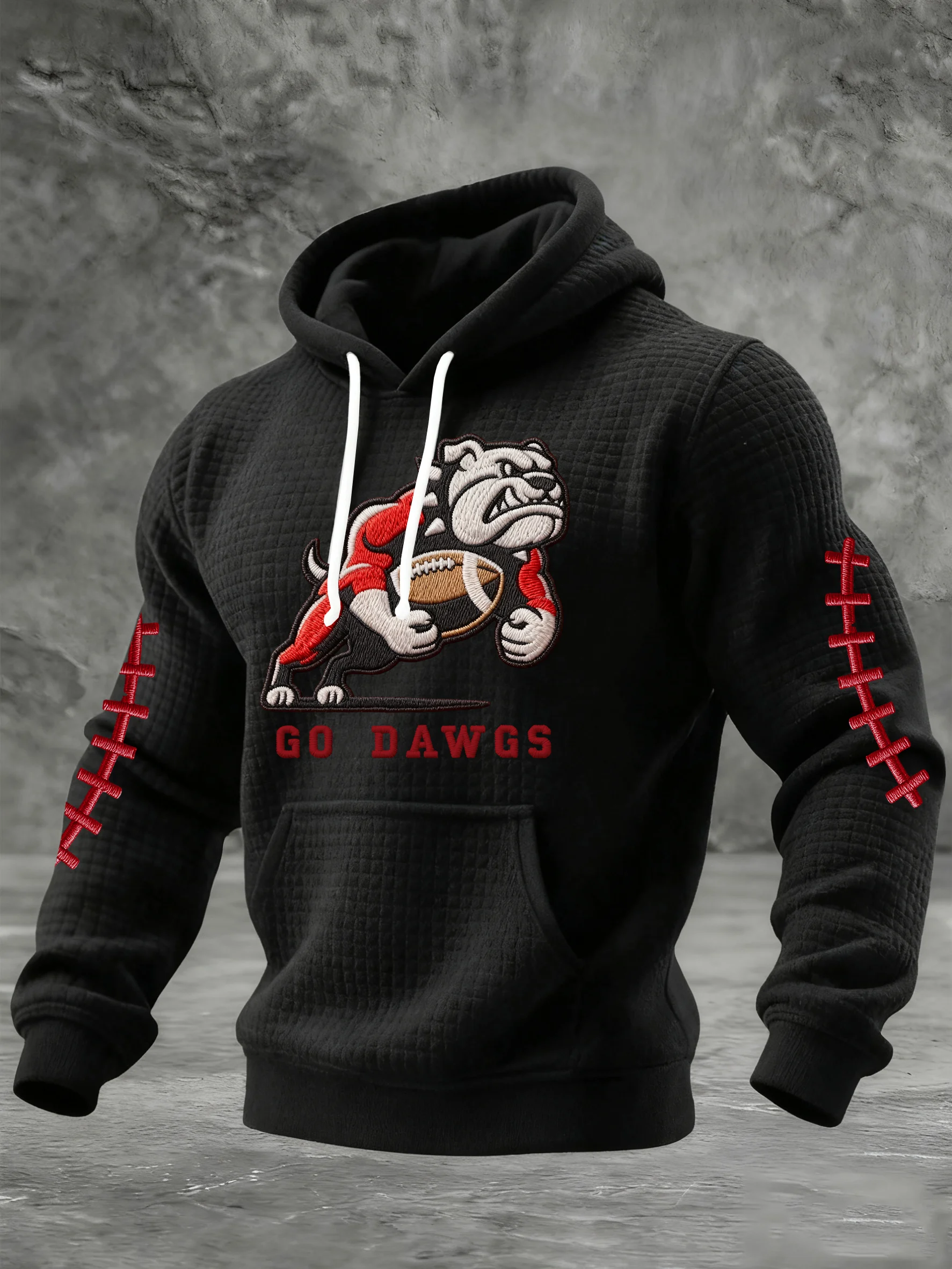 Men's Fall/Winter Letter Print Hoodie