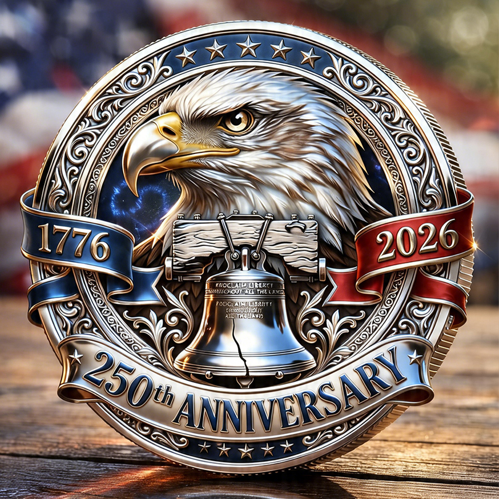 America 250th Anniversary Commemorative Coin