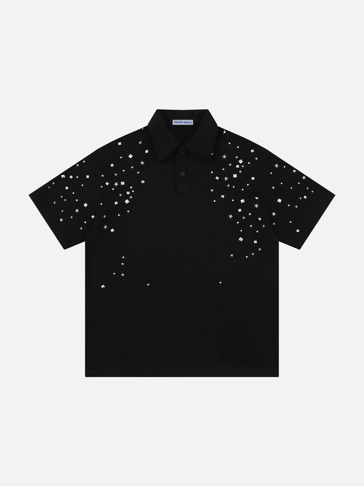 Aelfric Eden Star Studded Polo Tee