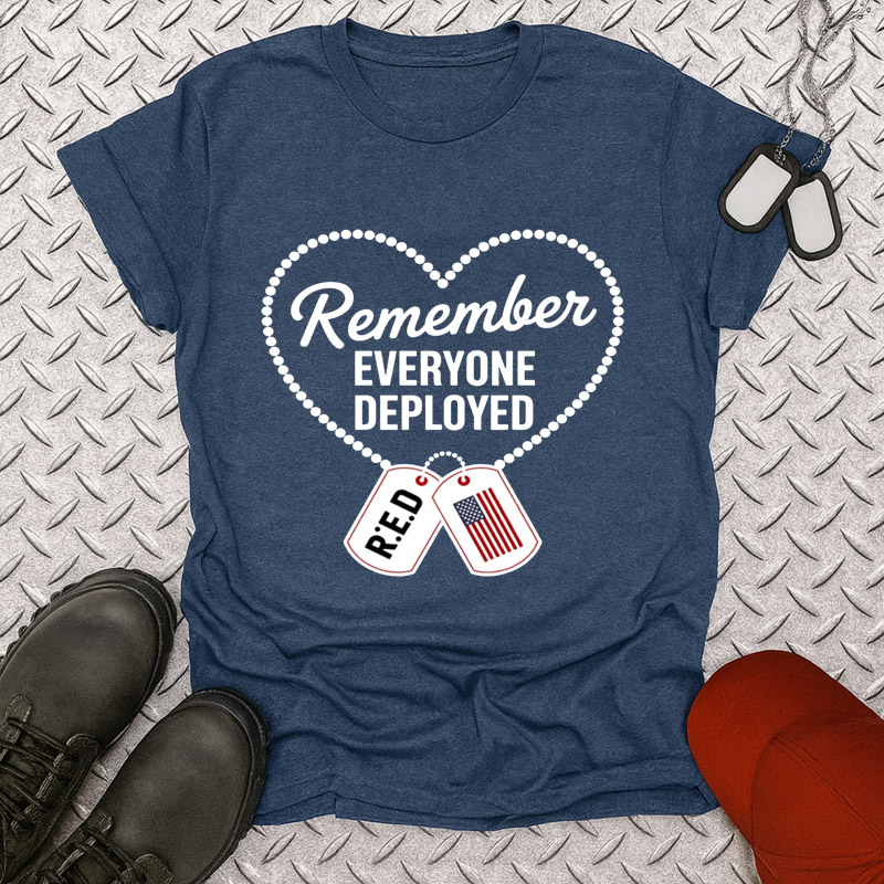 Women's  Red Friday Print Casual Short Sleeve T-Shirt