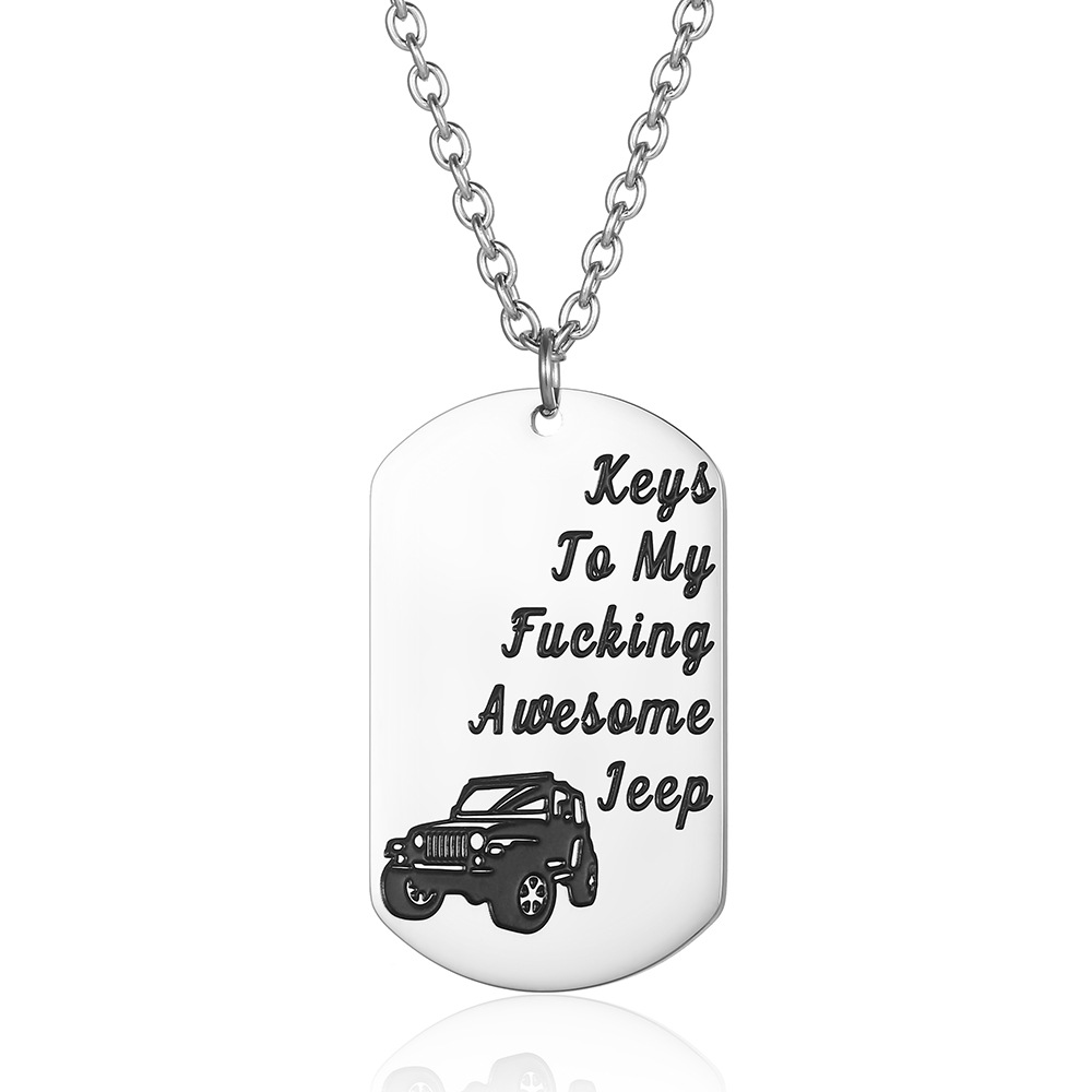 Military Pendant Necklace