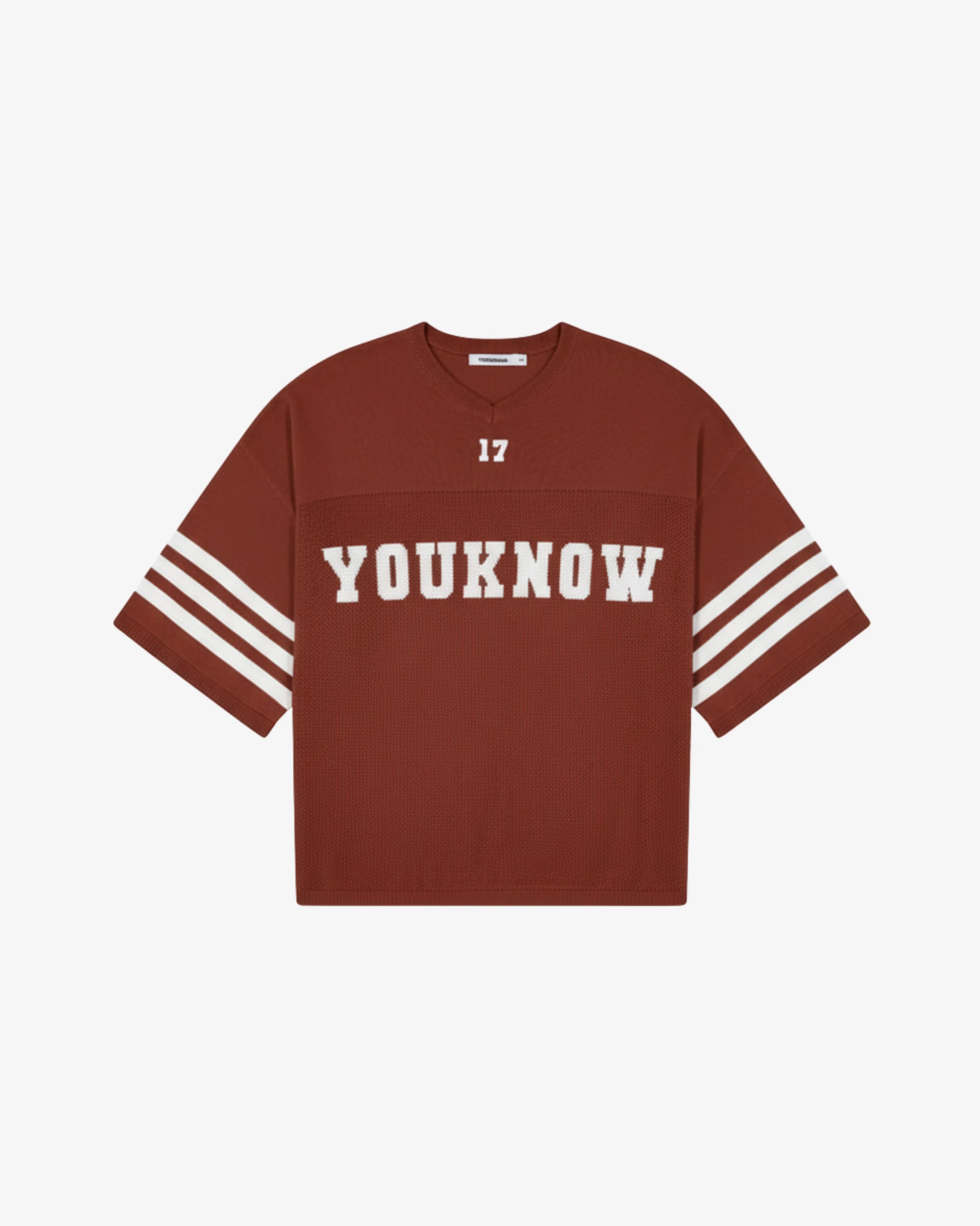 American Football Knit Jersey | Muted Red