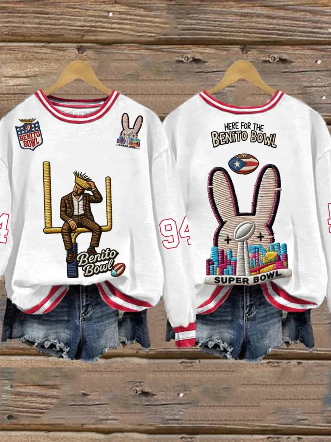 Women's Puerto Rico Print Sweatshirt