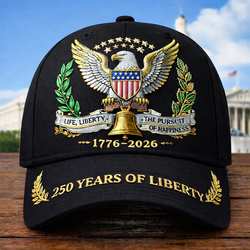 US 250th Anniversary Retro Art Print Hat