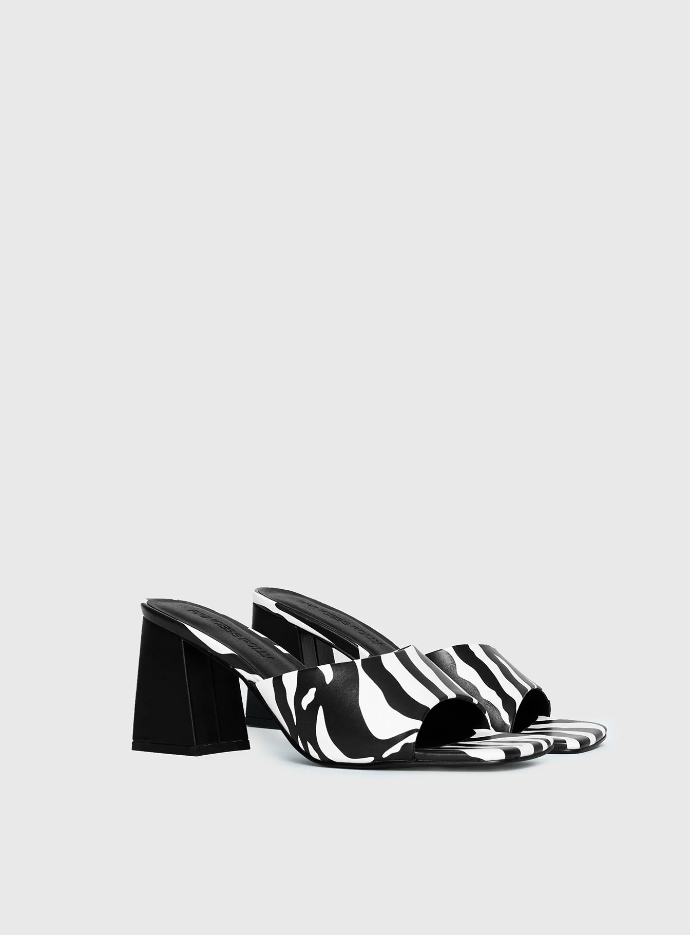 Sunset Boulevard Heels Zebra