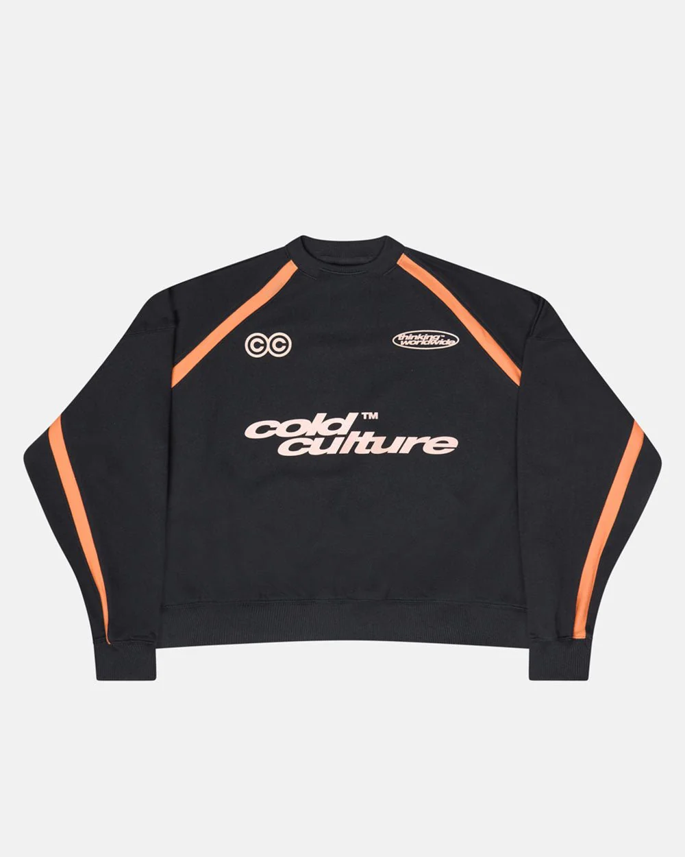 DETAILED CREWNECK BLACK