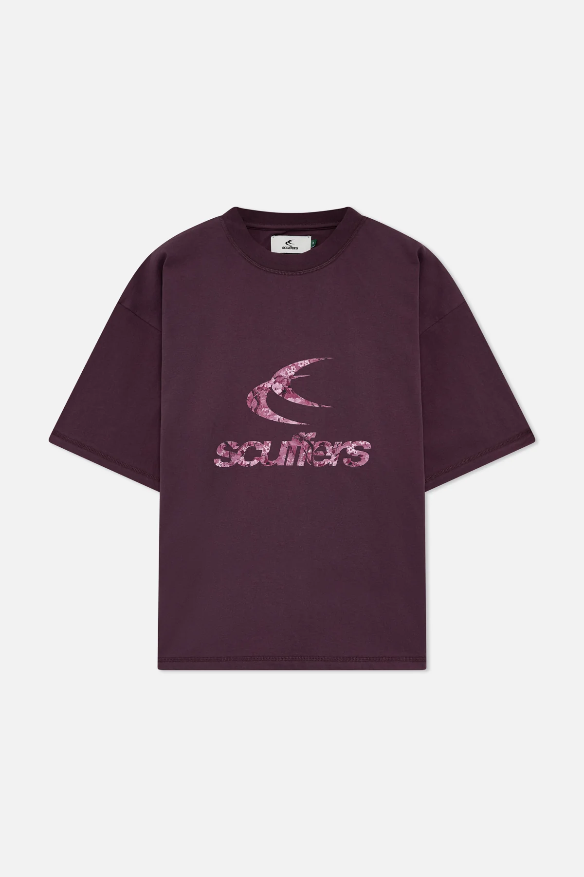 Real Flower Burgundy T-Shirt