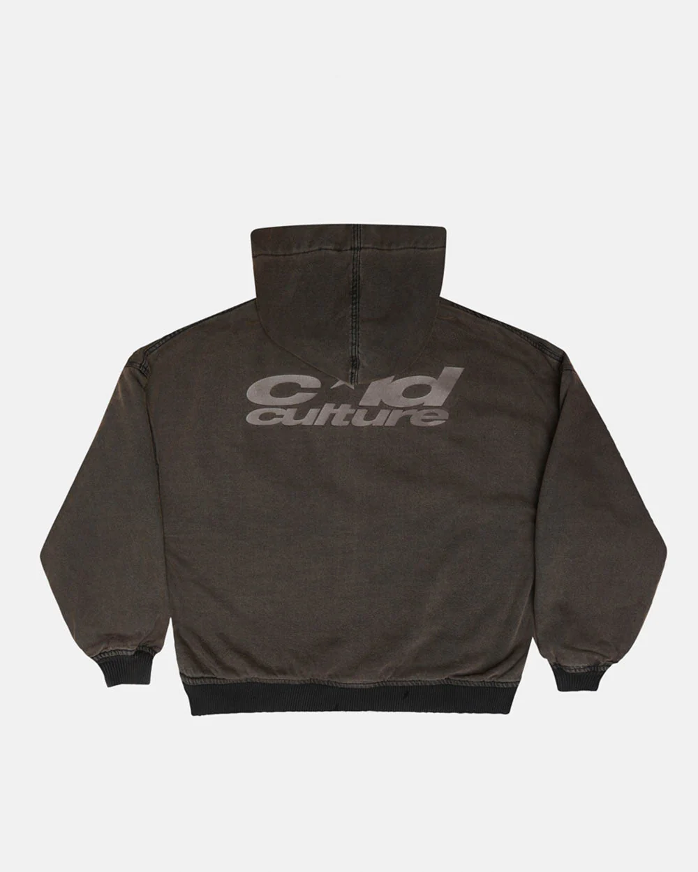 HARPER JACKET FADED DARK BROWN DENIM