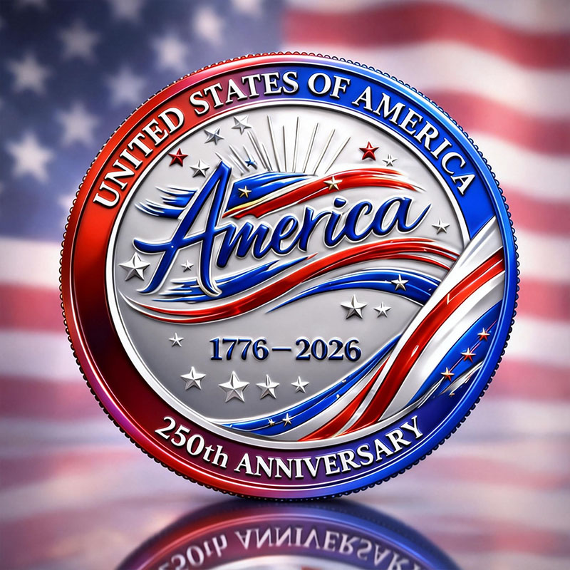 United States 250th Anniversary Commemorative Coin