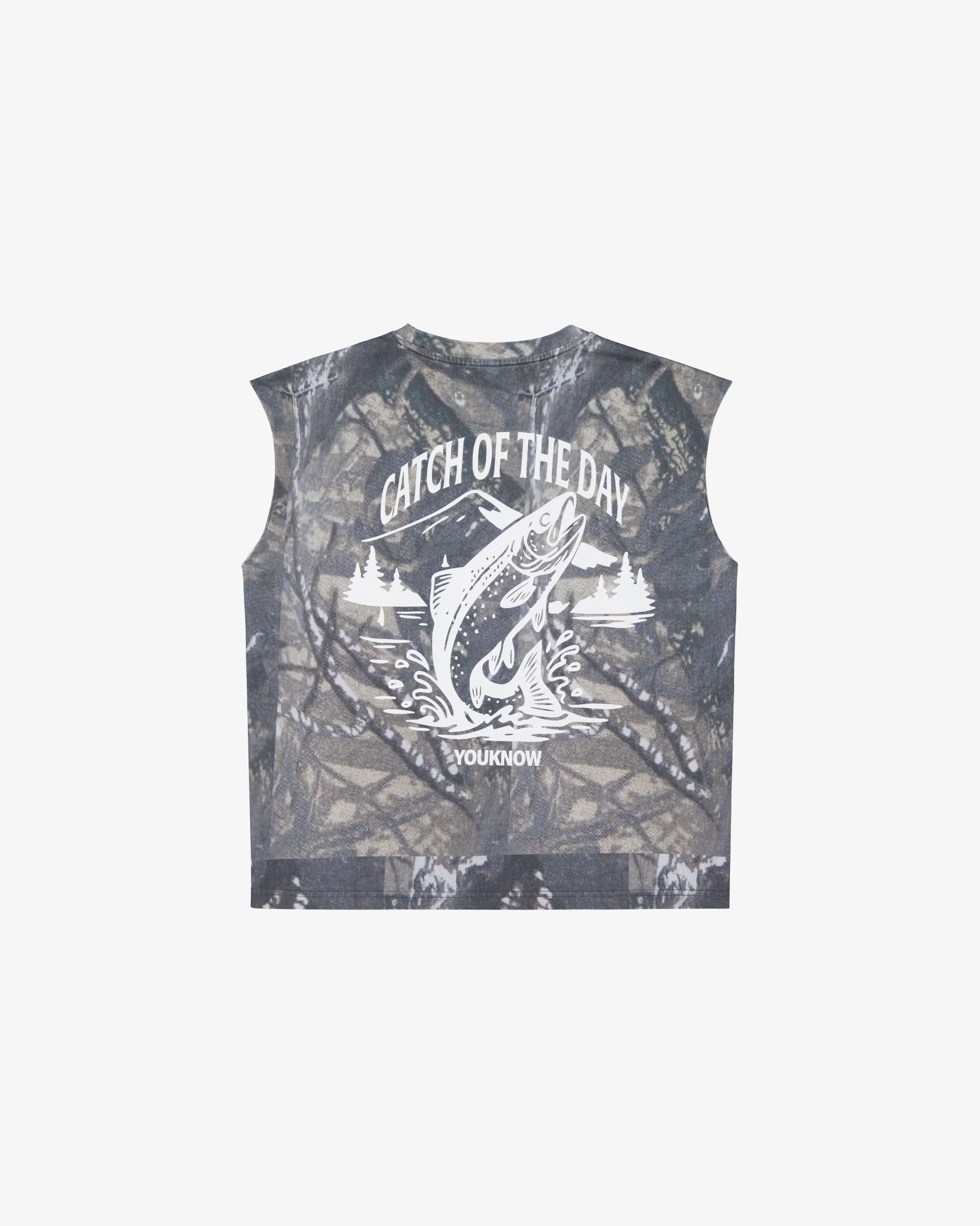 Catch of The Day Tank | Camo