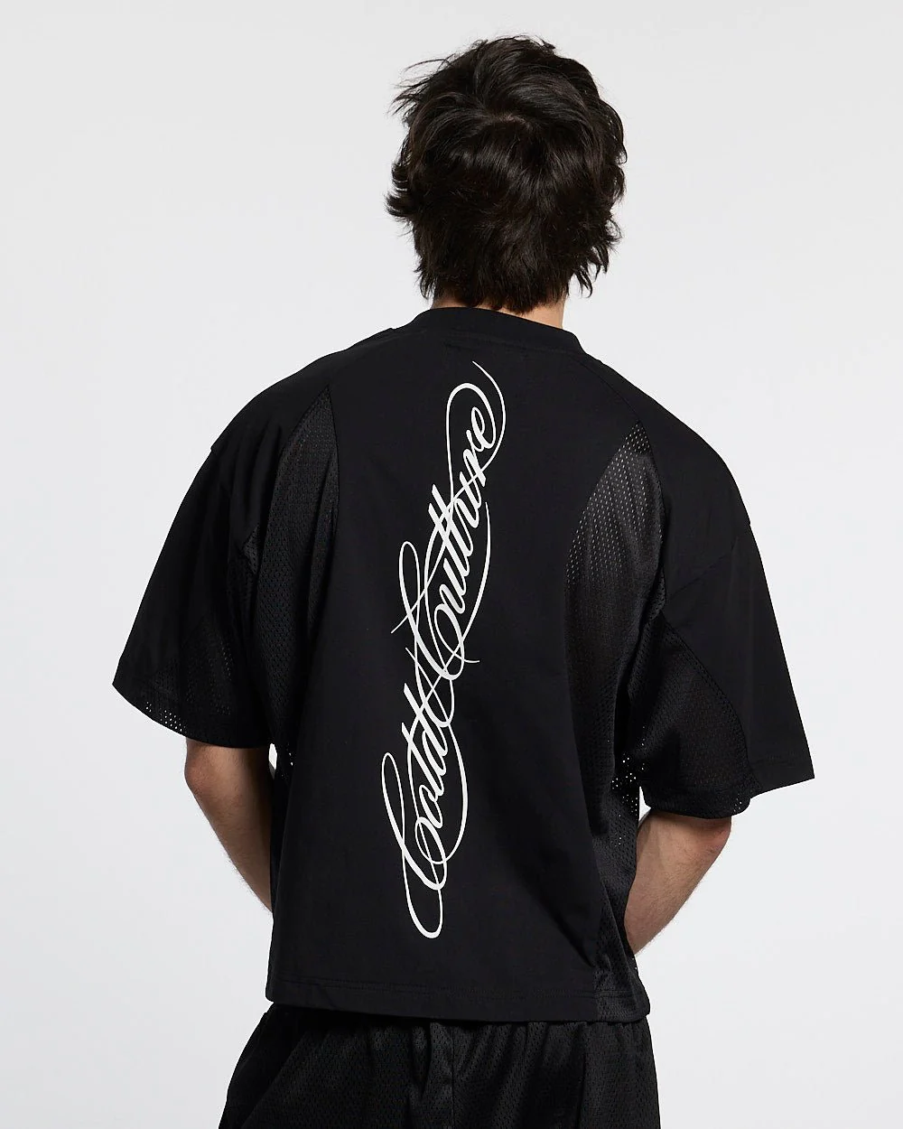 RIOT MESH TEE BLACK