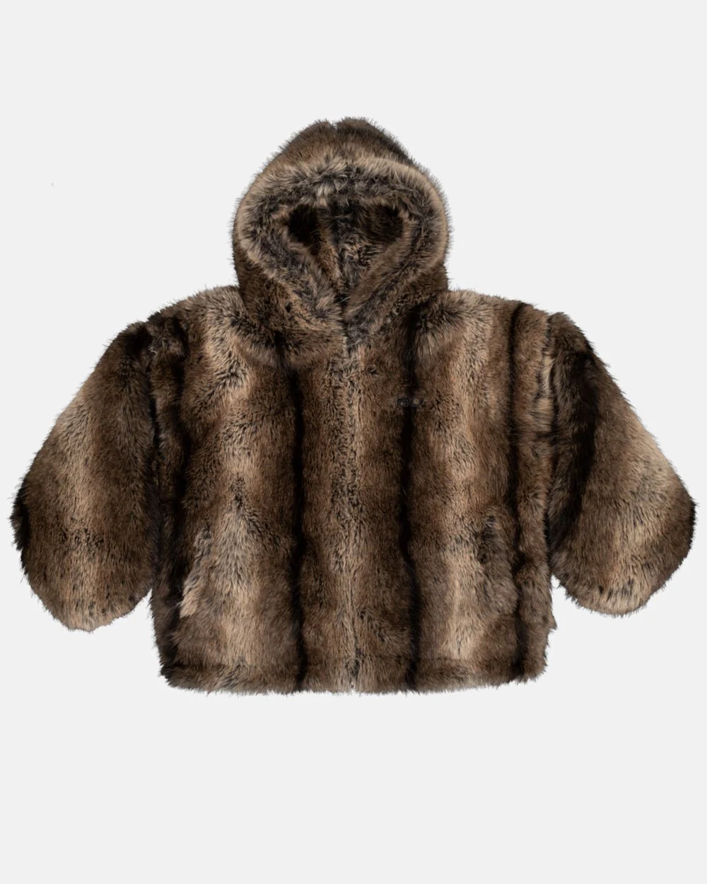 FUR HOODIE JACKET