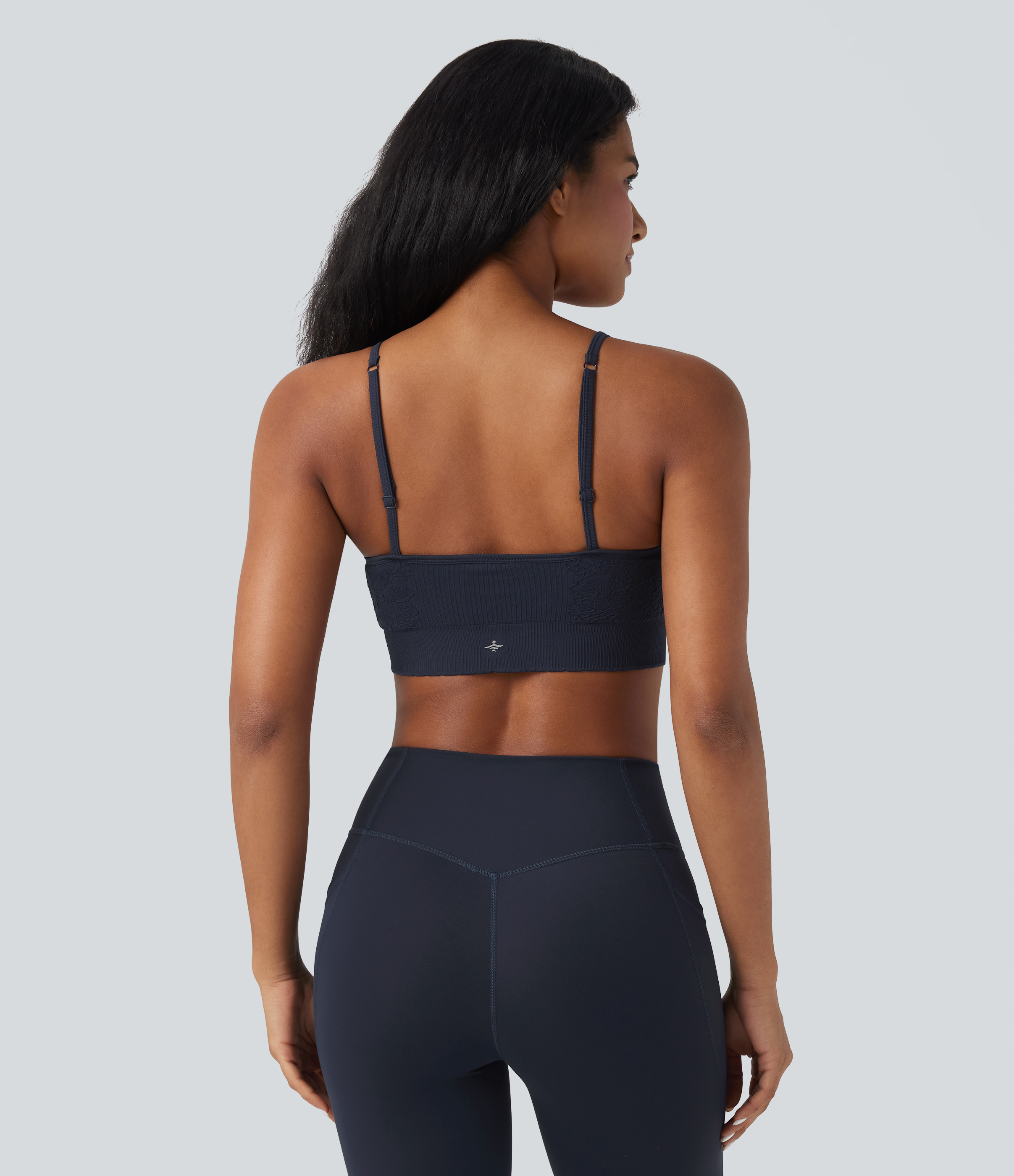 Seamless Flow Low Support Yoga Sports Bra
