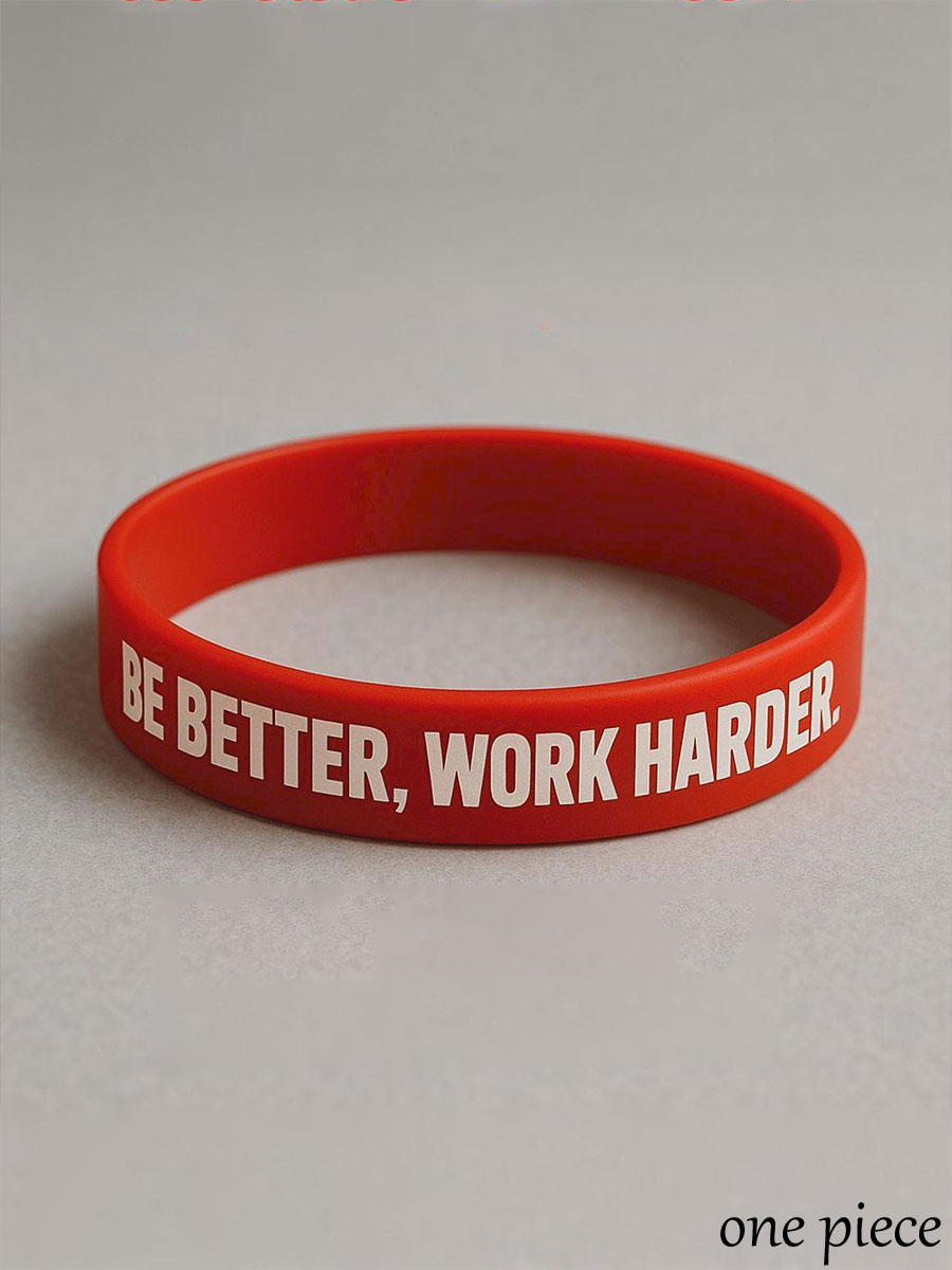 Work Harder Be Better Memorial  Bracelet