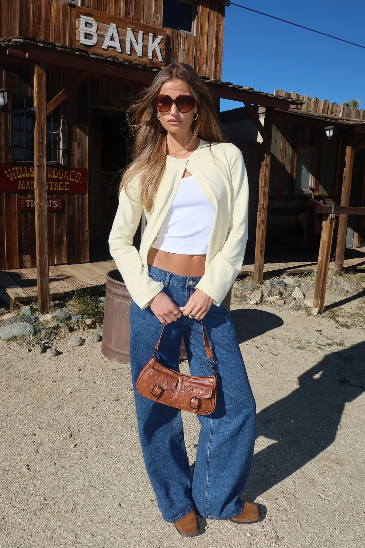 Jenie Split Front Knit Cardigan