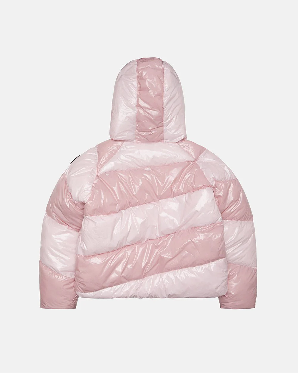 SPIRAL PUFFER GLOSSY PINK MIX