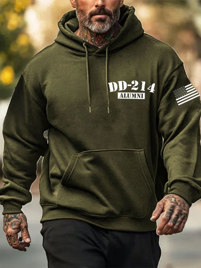 Men's Veterans DD-214 Printed Sweatshirt
