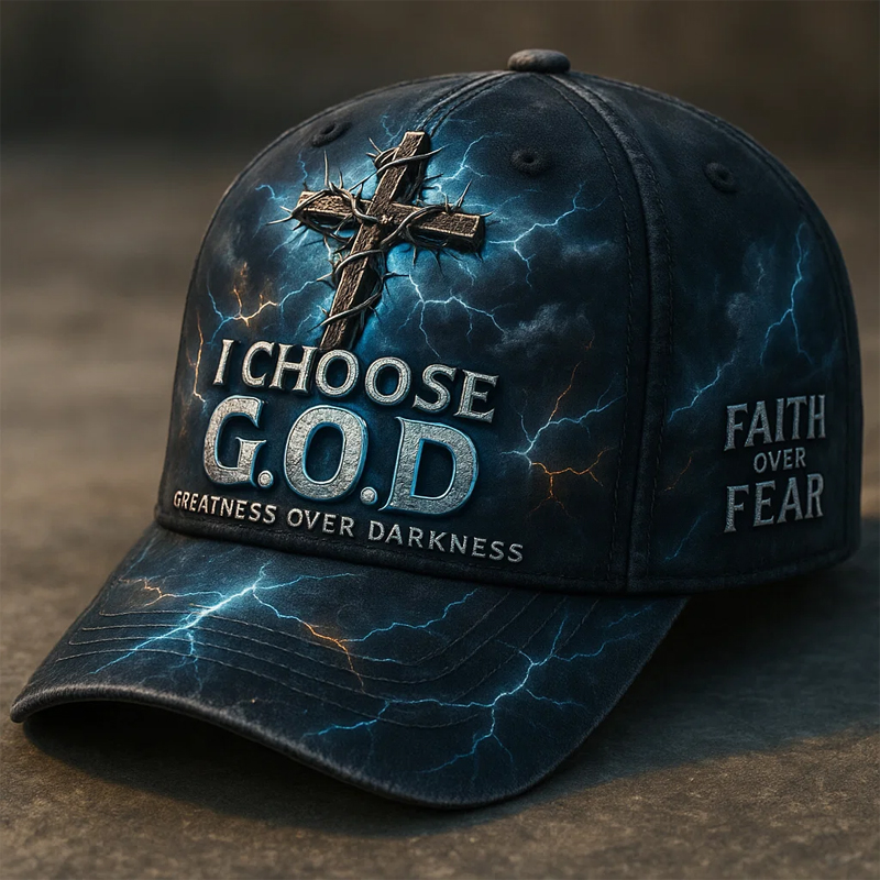 Christian Faith Art Printed Casual Hat