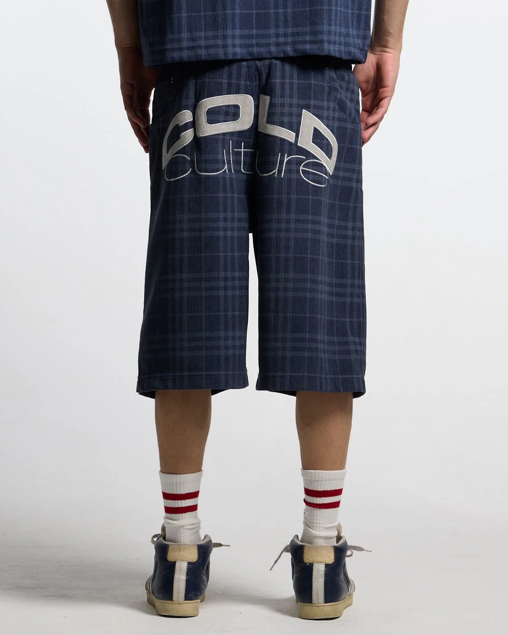 TARTAN CLUB SHORTS NAVY