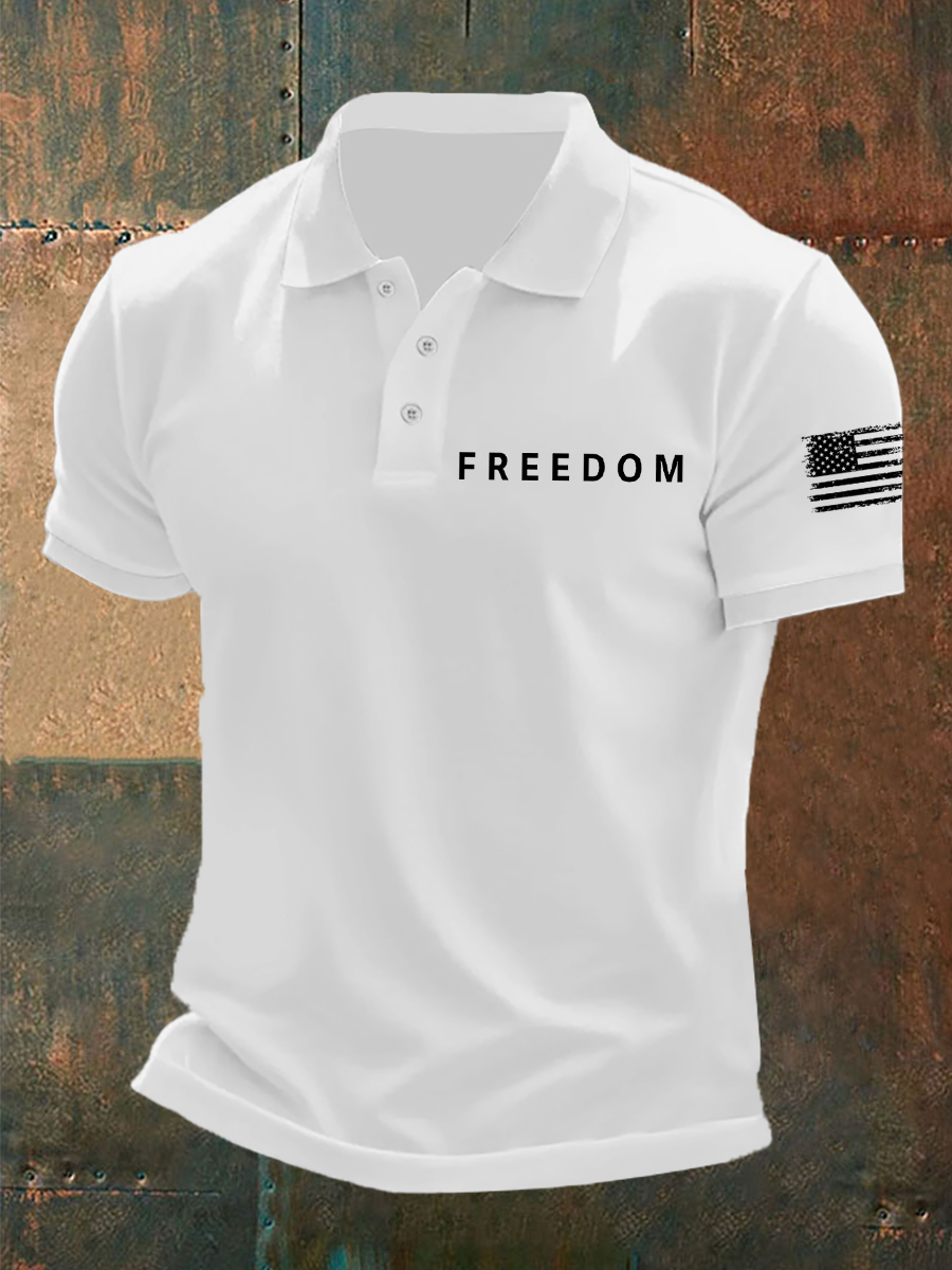 Men's Freedom Is Not Free R.I.P Charlie Kirk Short Sleeve Top
