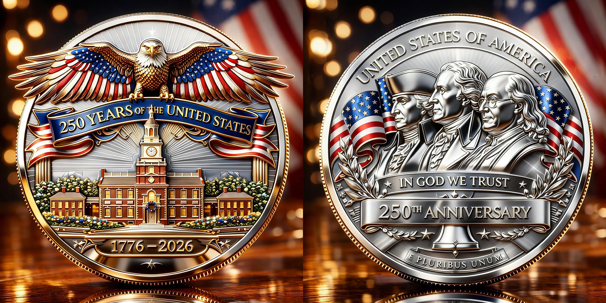 🎁Last Day 60% OFF - 1776–2026 United States 250th Anniversary Commemorative Coin
