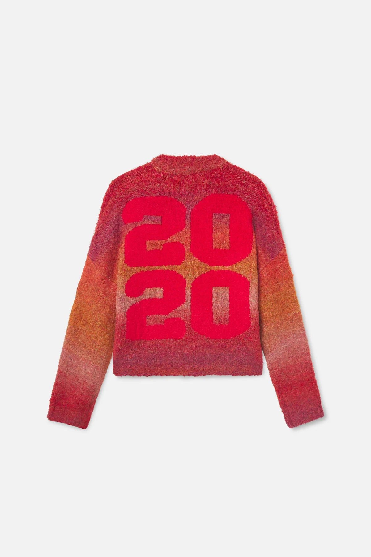 Quarter Red Zipper Knit