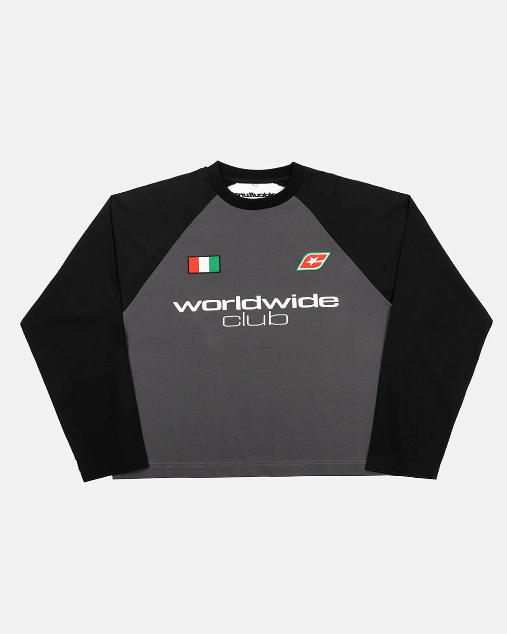 TRICOLORE LONGSLEEVE BLACK
