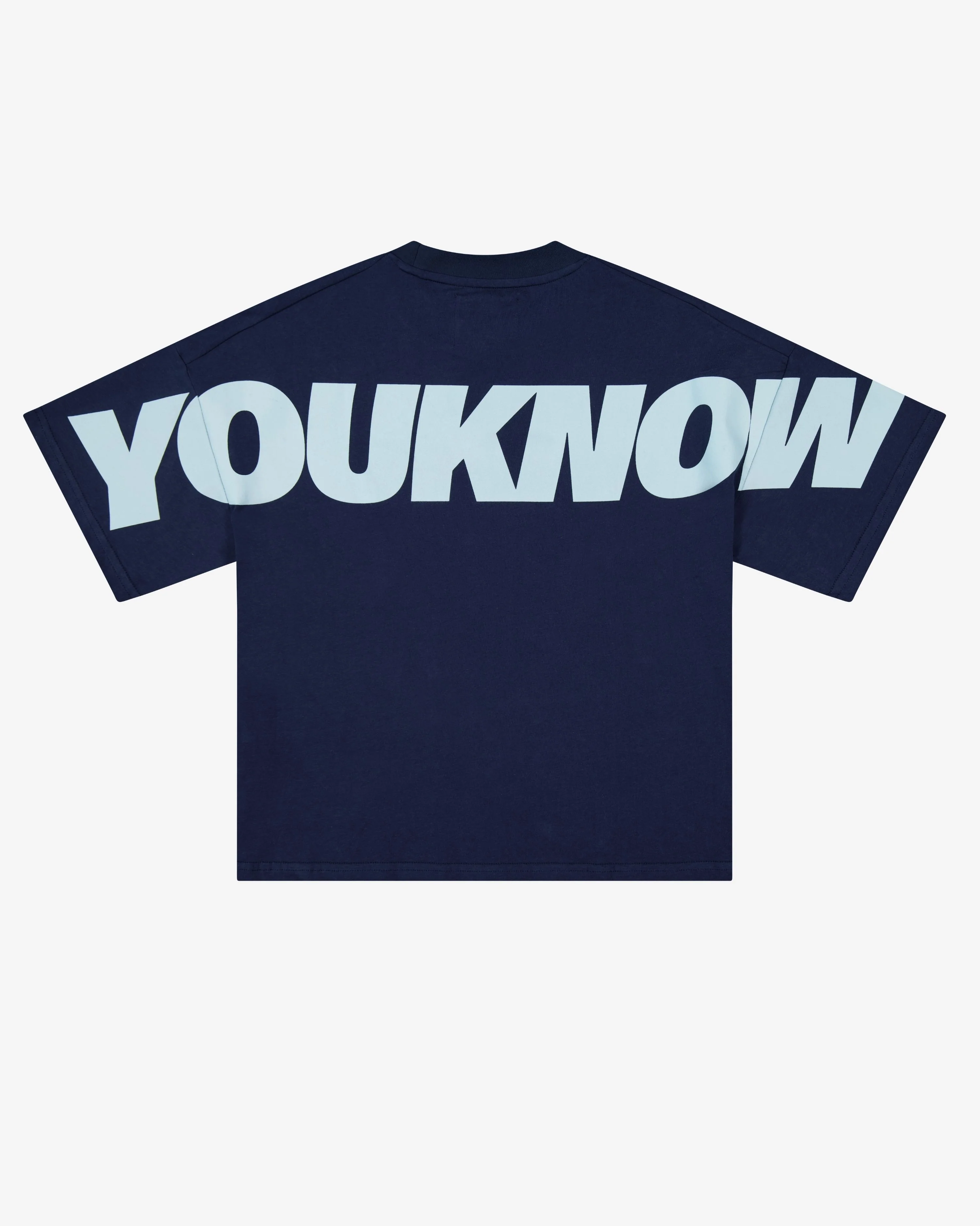 Big Back Tee | Navy Ice