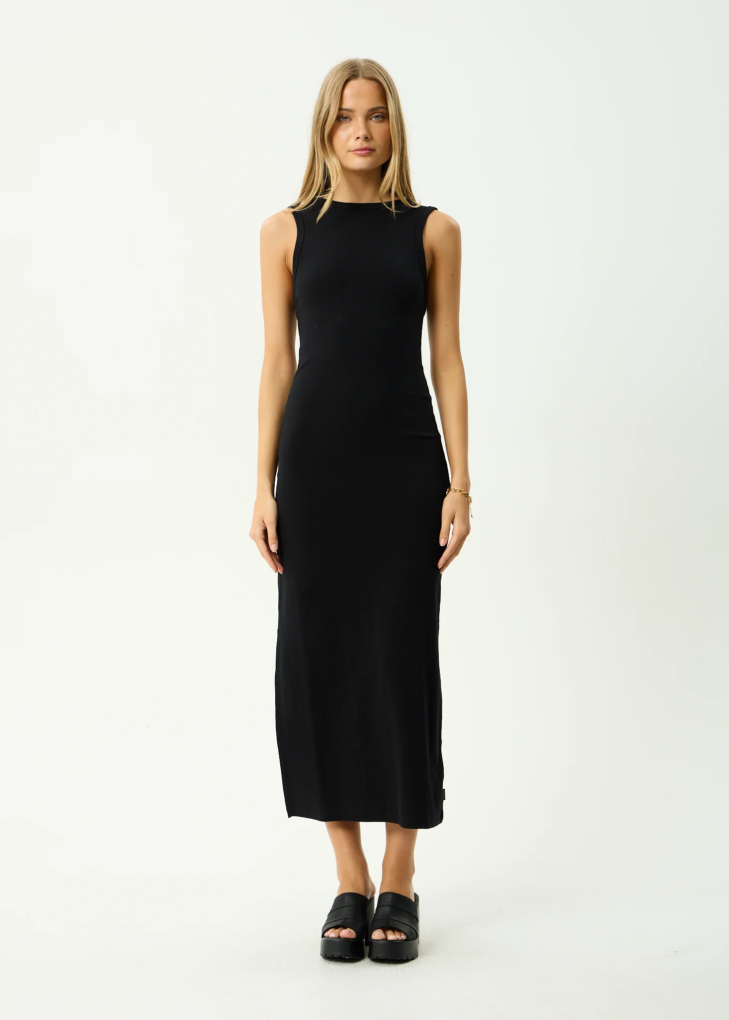 AFENDS Womens Astoria -  Maxi Dress - Black