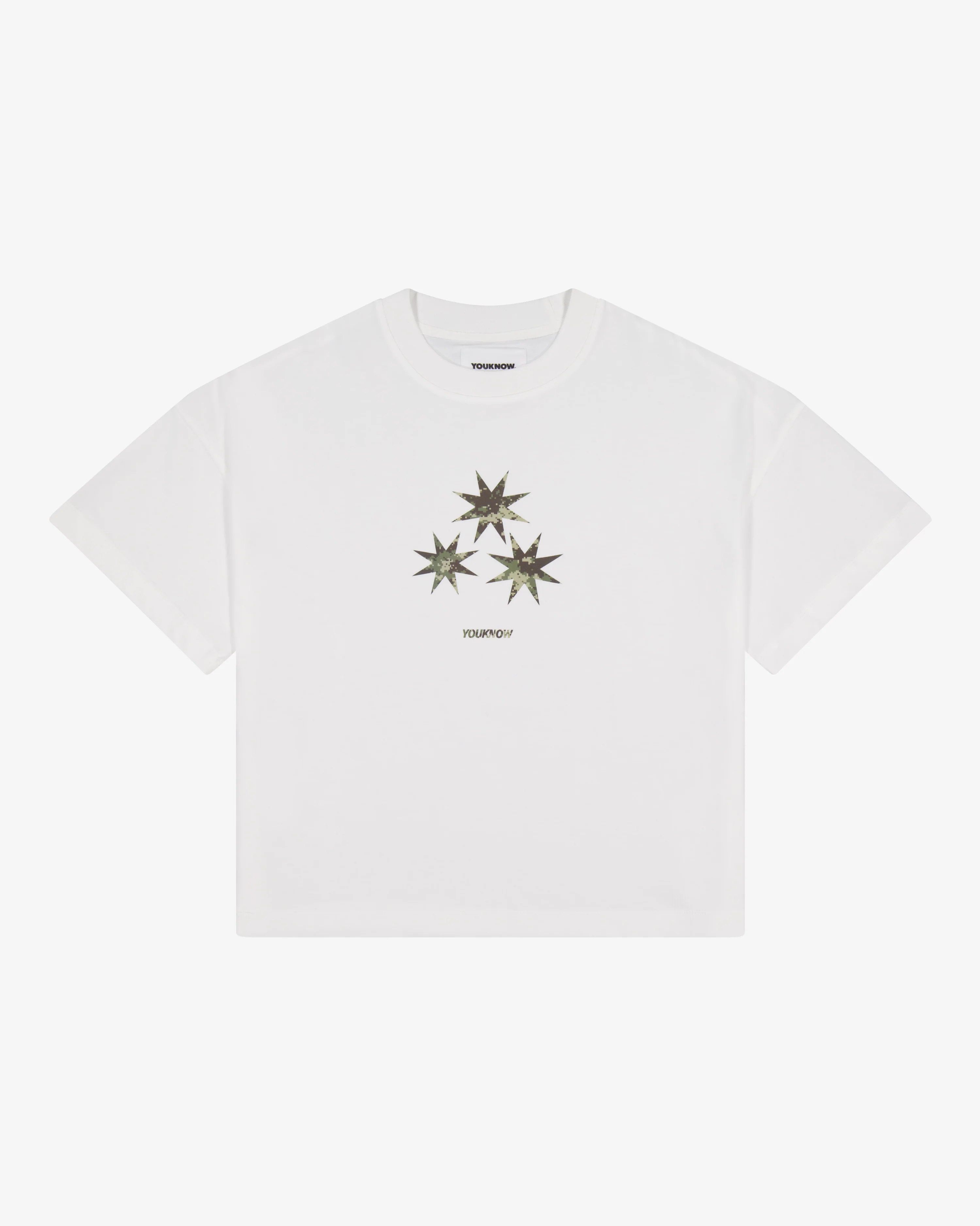 Star Box Tee | White