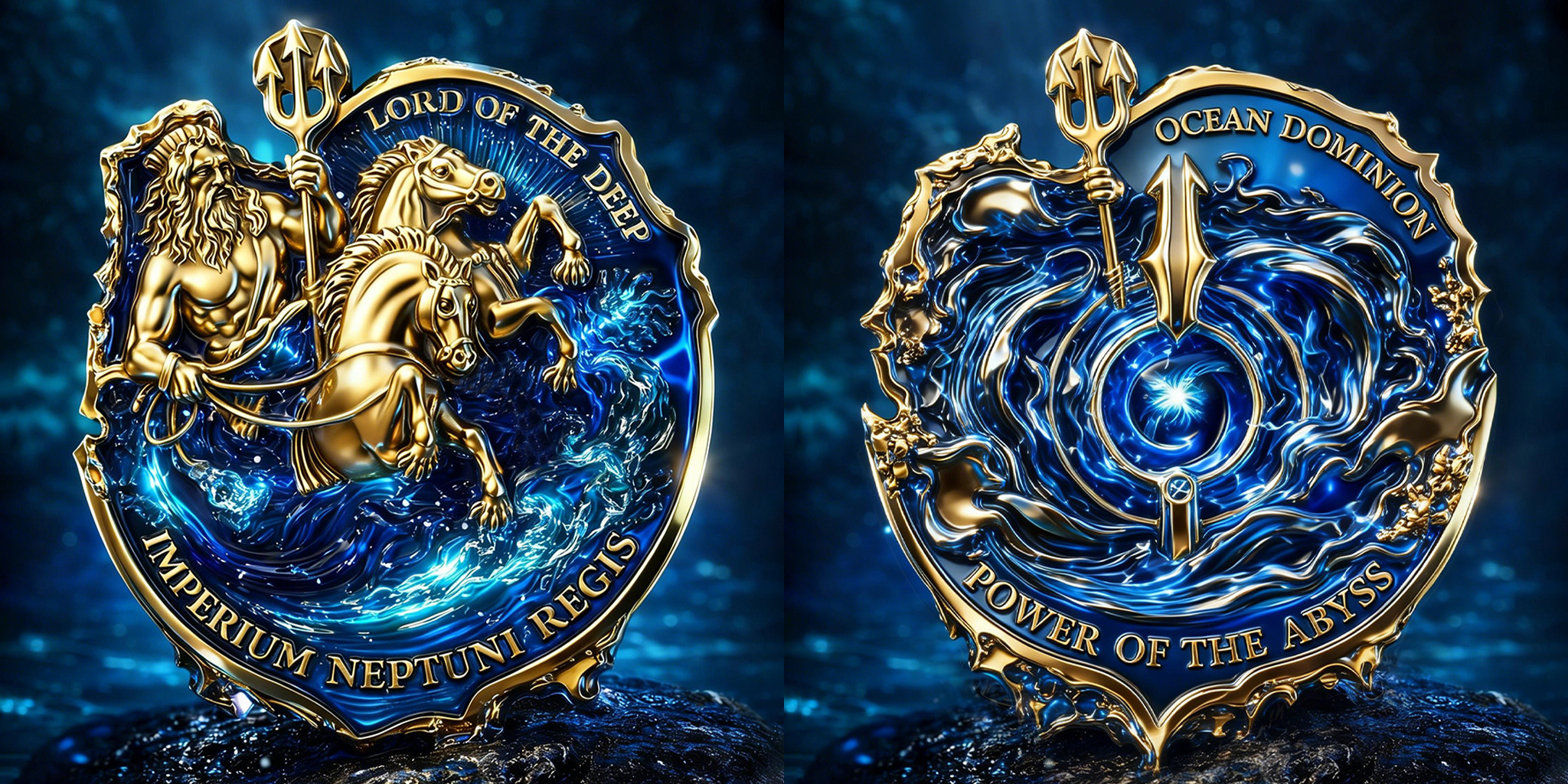 🎁Last Day 60% OFF - Mythological Poseidon Challenge Coin