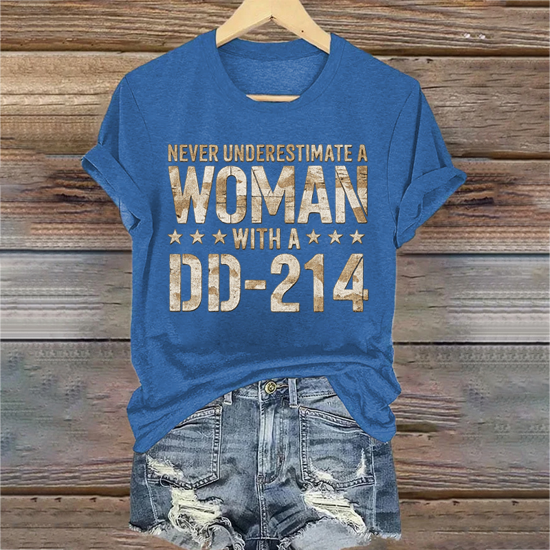US Veteran Print Women's T-Shirt