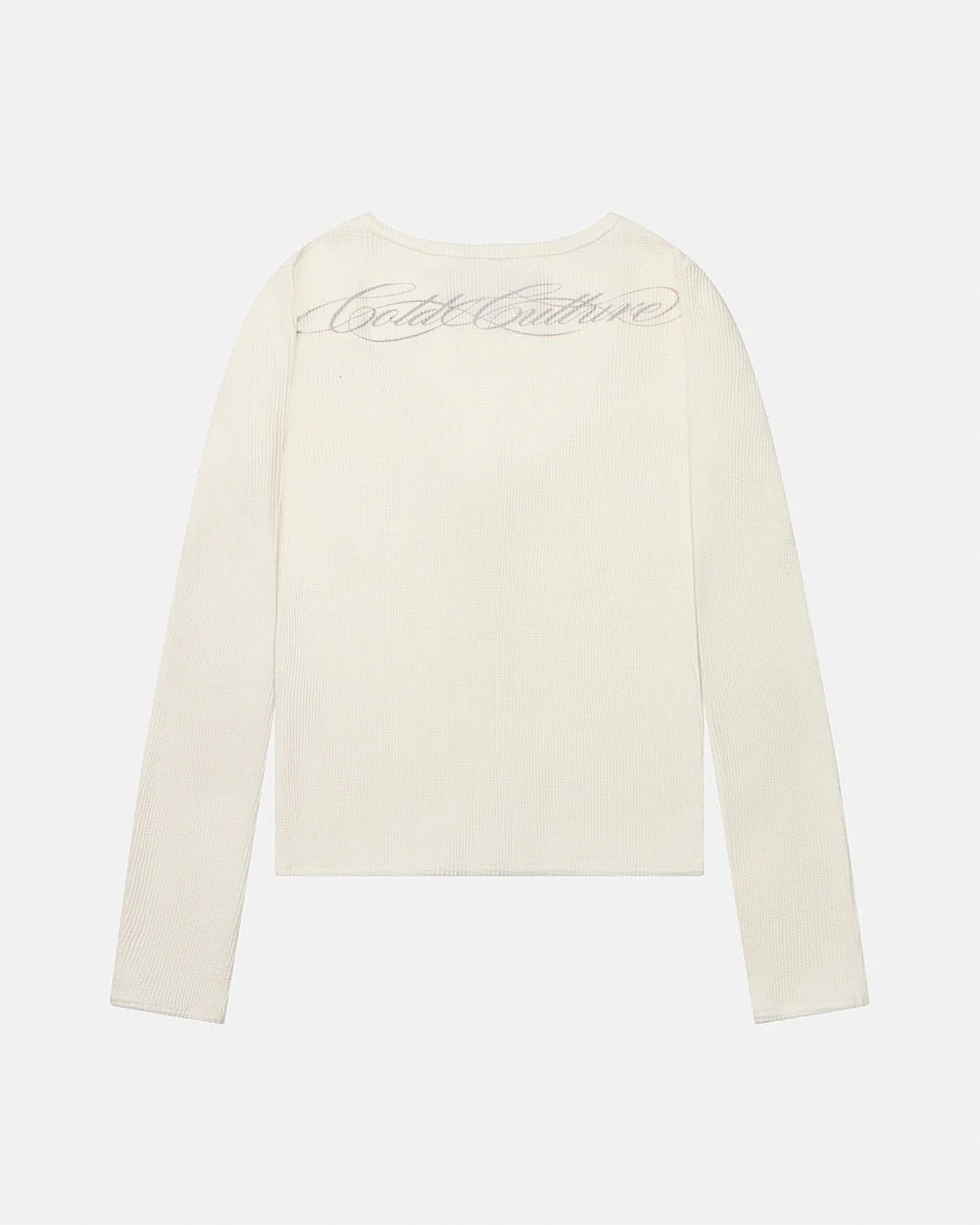 PERFECT LONGSLEEVE TOP OFF WHITE