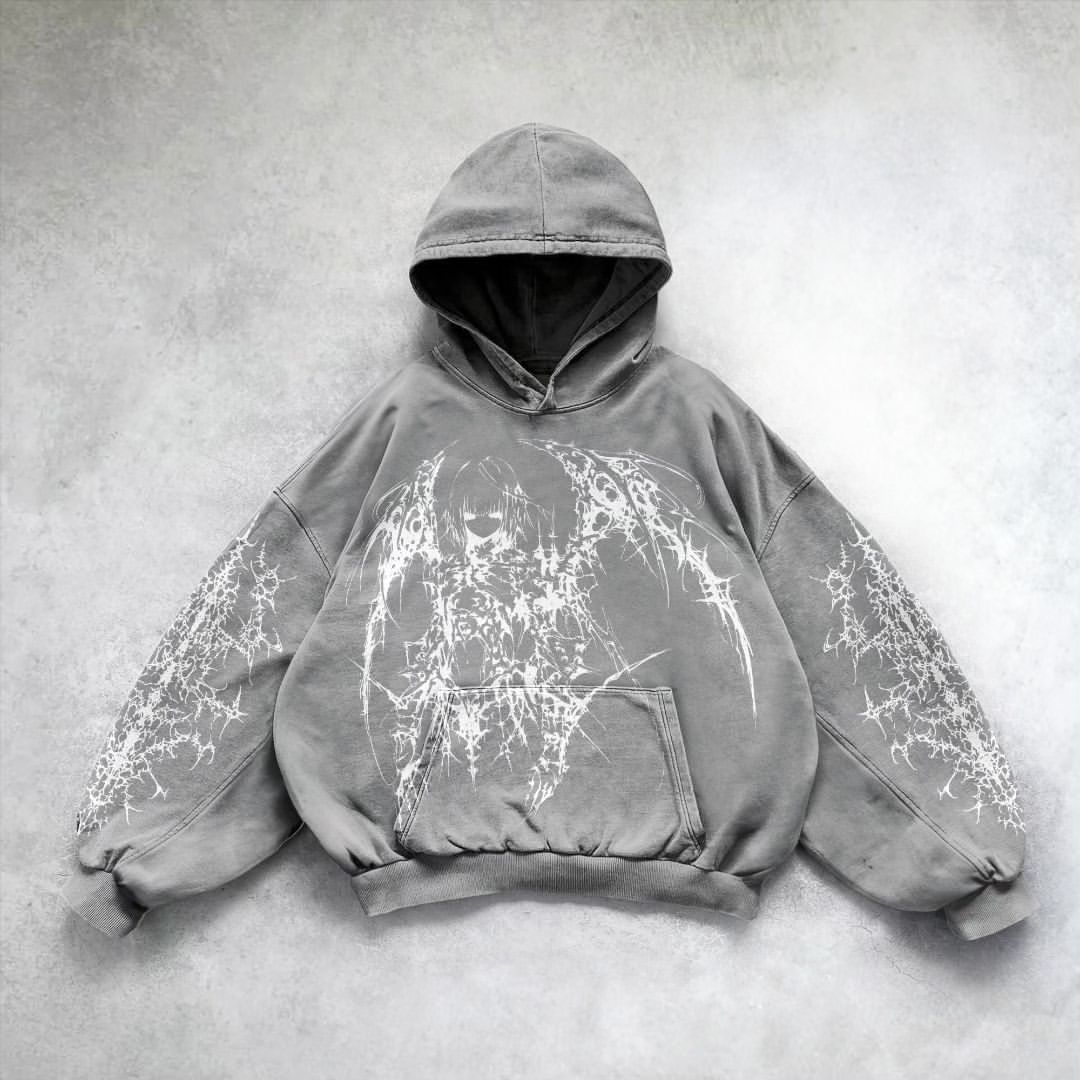 Y2k Casual Vintage   Hoodie