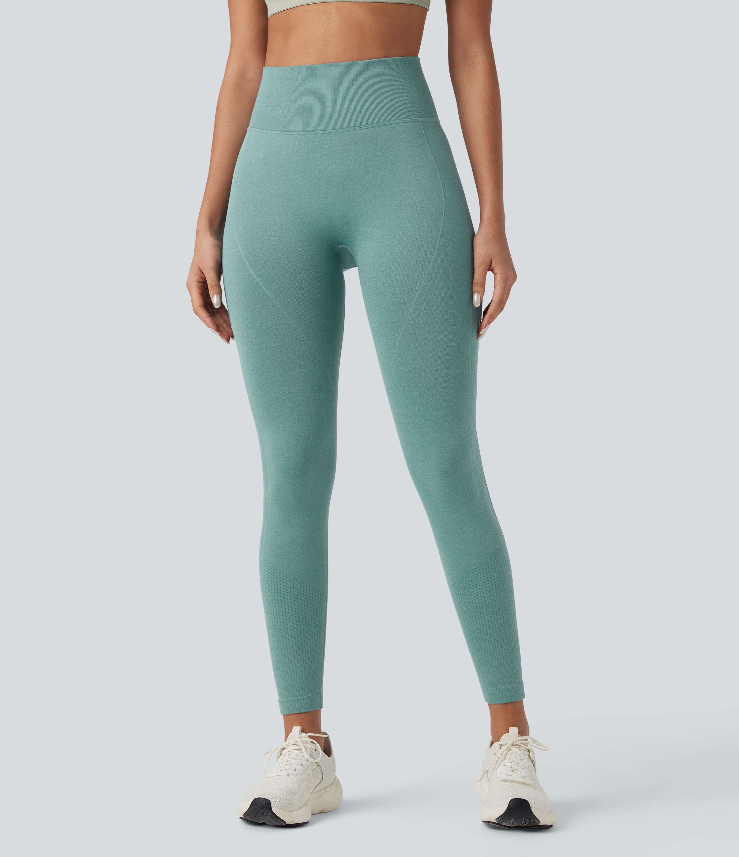 Seamless Flow High Waisted Tummy Control Butt Lifting Yoga Leggings