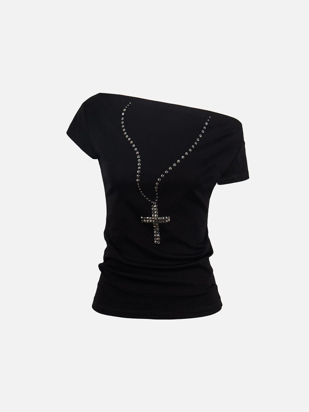 Aelfric Eden Studded Off-the-Shoulder Tee