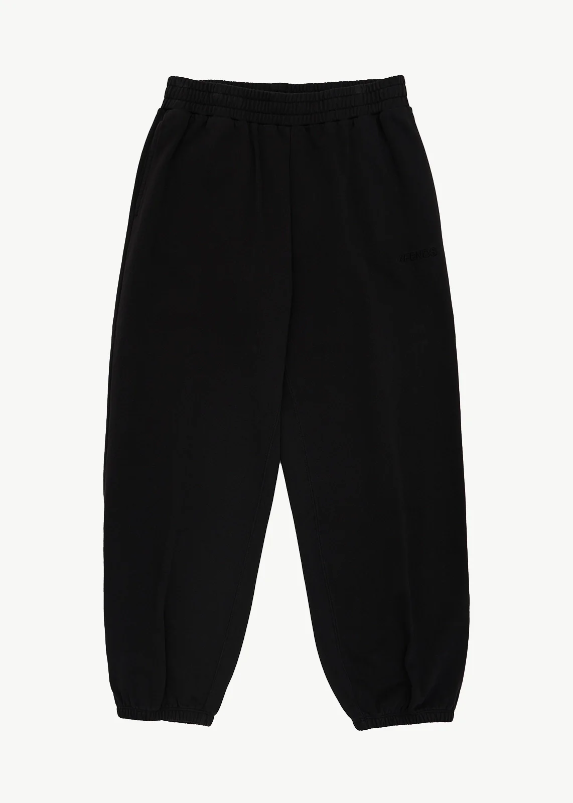 AFENDS Mens Genesis - Track Pant - Stone Black