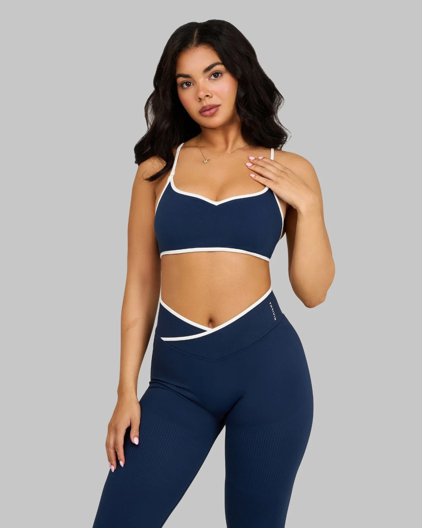 Outline Sweetheart Multiway Bra | Midnight Navy