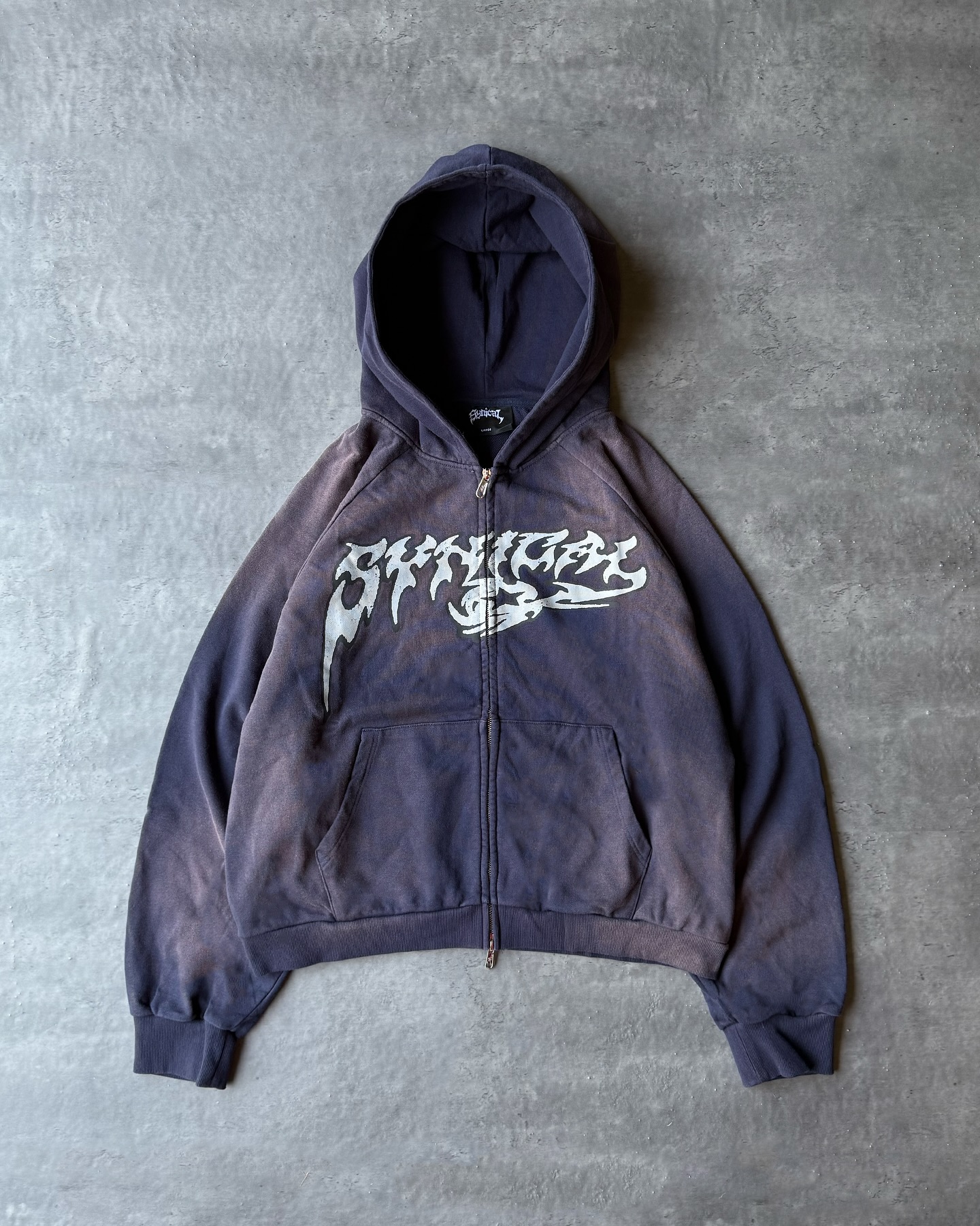 Casual Street Zip Up Hoodie