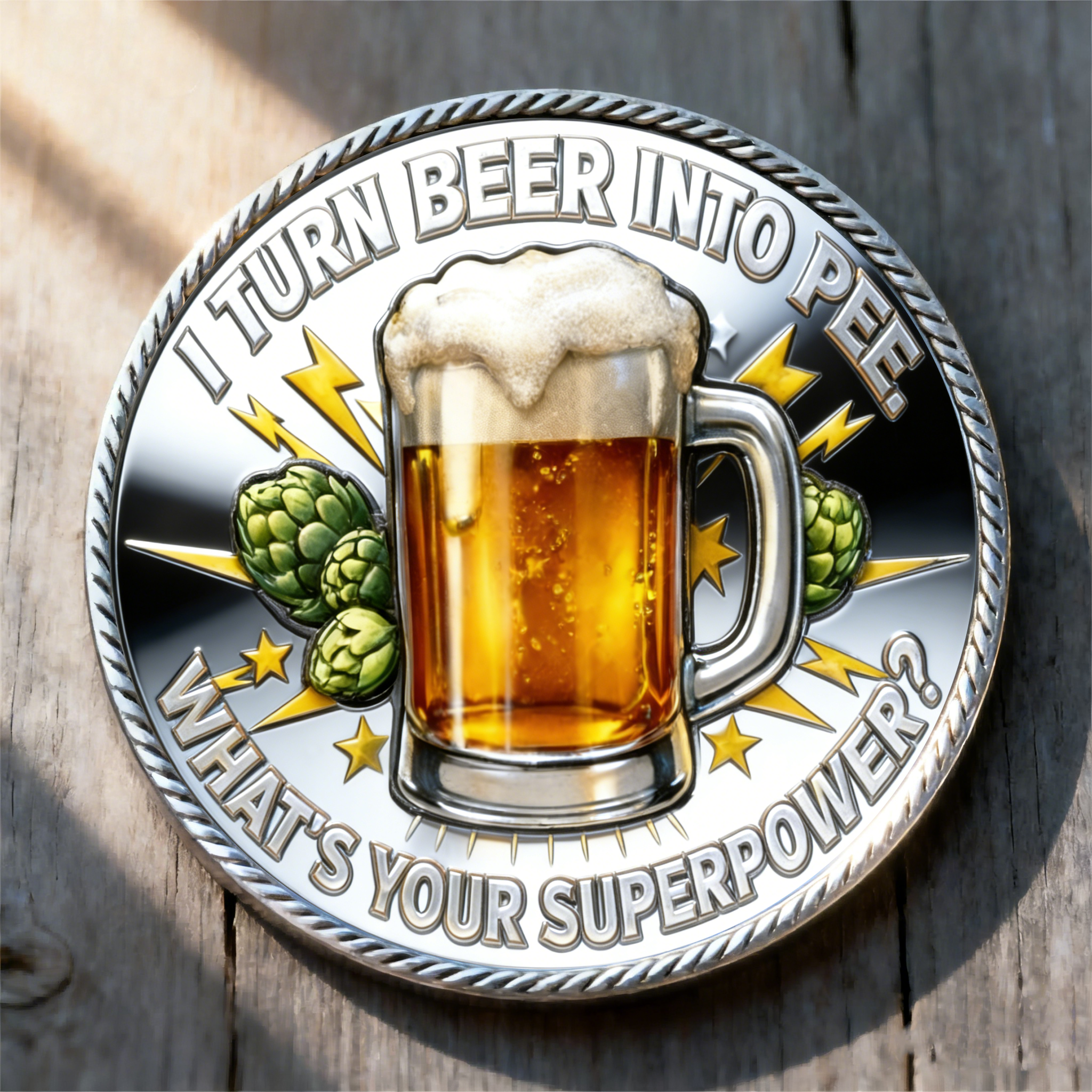 🏆Flash Sale 60% OFF - 🍺 “Dear Liver” Double-Sided Beer Coin 🍻