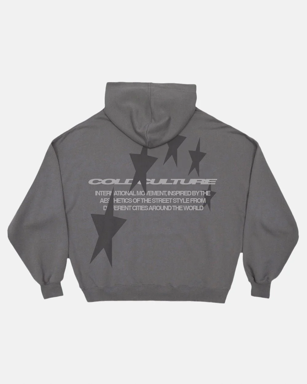 COSMOS ARC HOODIE SMOKEY GREY