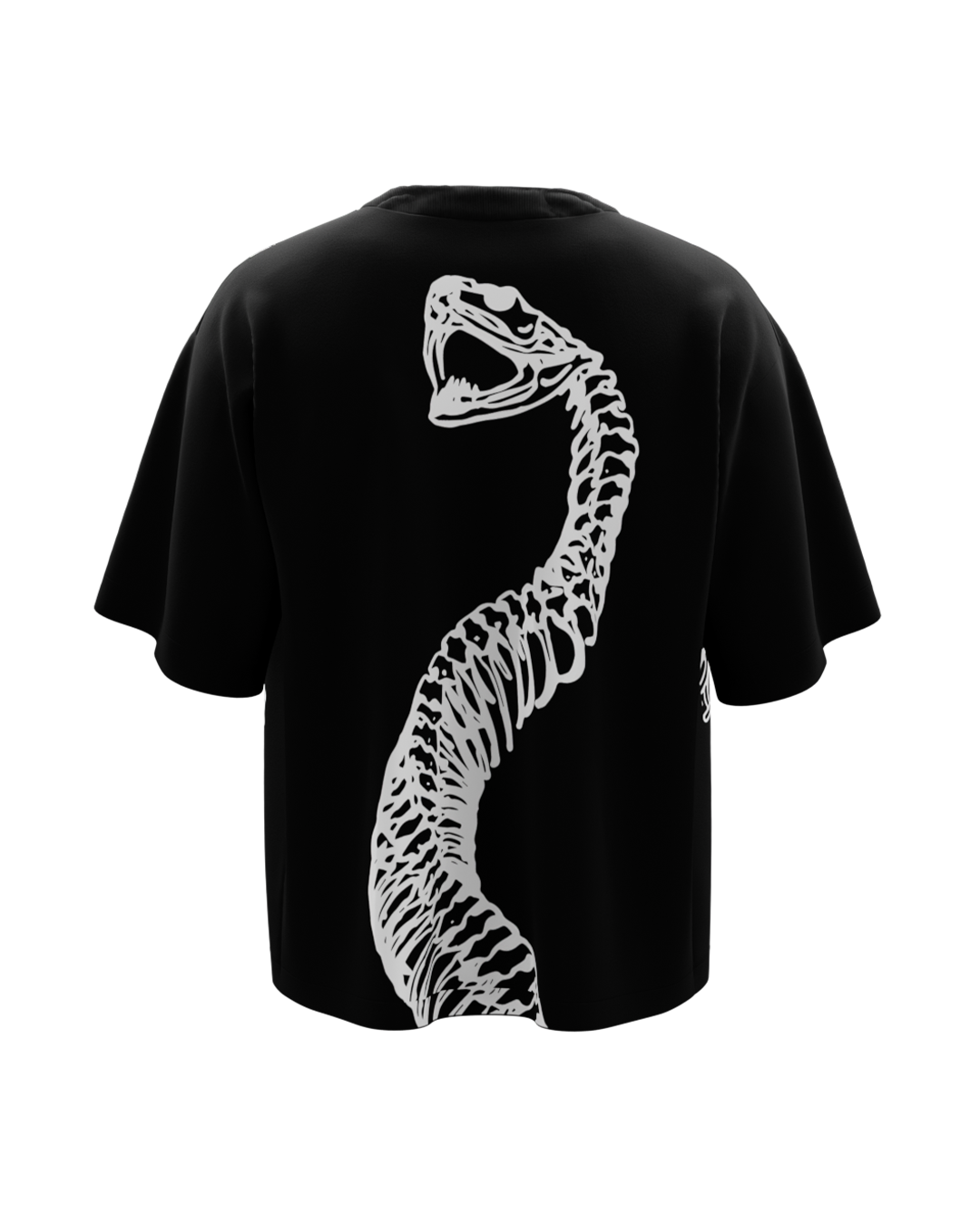 Kotsu Black Unisex Boxy Oversized Tshirt