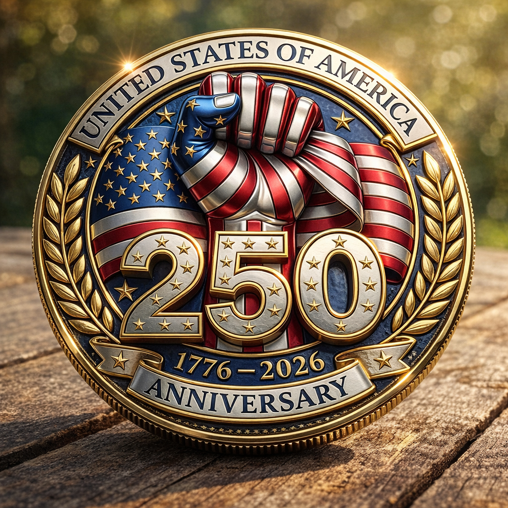 🏆Flash Sale 60% OFF - U.S 250th Anniversary Patriotic Commemorative Coin
