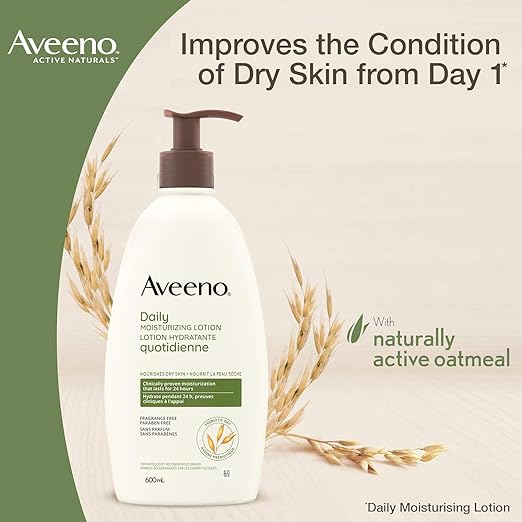 Aveeno Daily Moisturizing Lotion 710 ml Pack Of 2