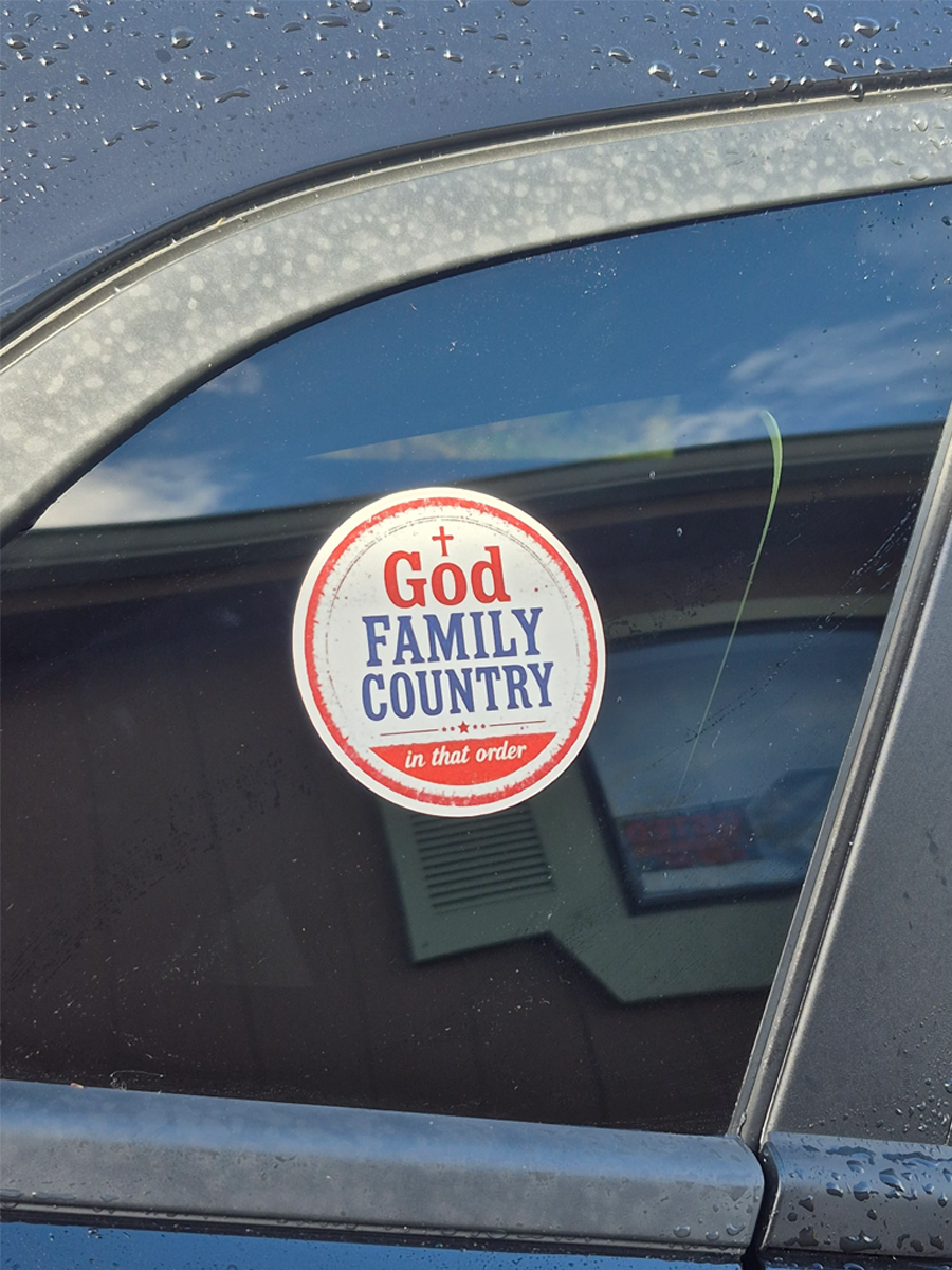 Charlie Kirk Memorial Sticker