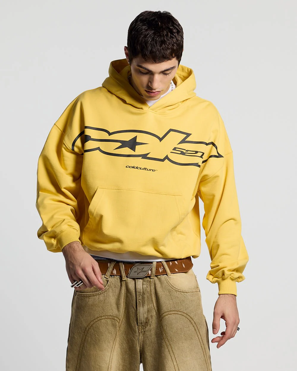 COLD 521 HOODIE YELLOW