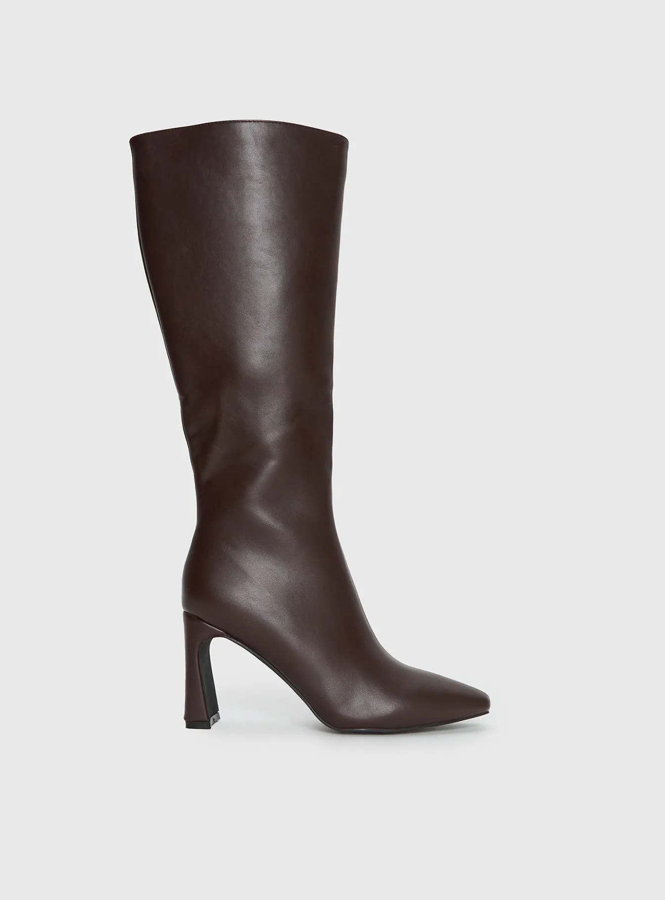 Sawyer Knee High Boots Brown
